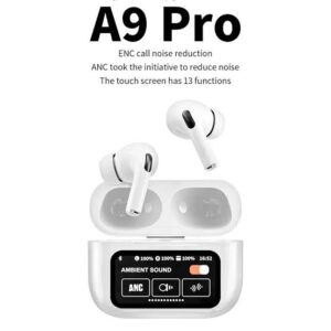 A9 pro ANC/ENC Double Dark Airpods